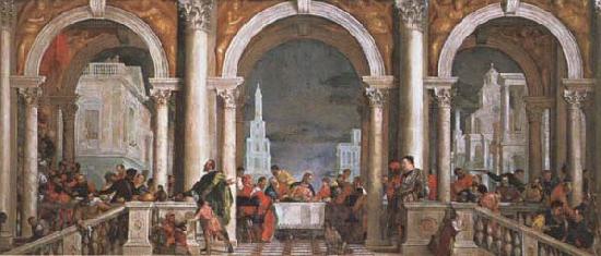 Paolo Veronese The Feast in the House of Levi Germany oil painting art